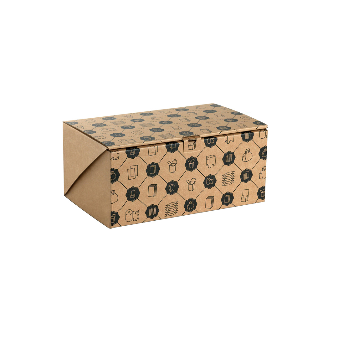 scatola fustellata con stampa personalizzata